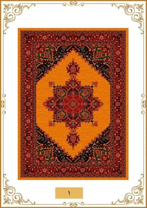 فرش ترکمن مدل 1