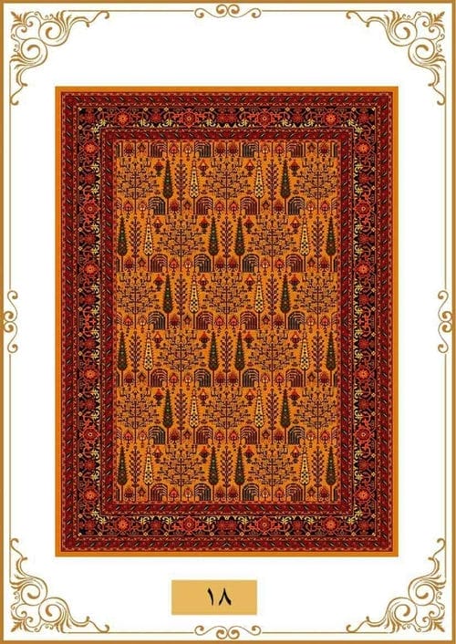 فرش ترکمن مدل 18