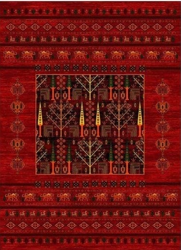 فرش ترکمن مدل 10