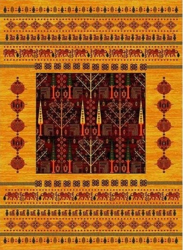 فرش ترکمن مدل 11