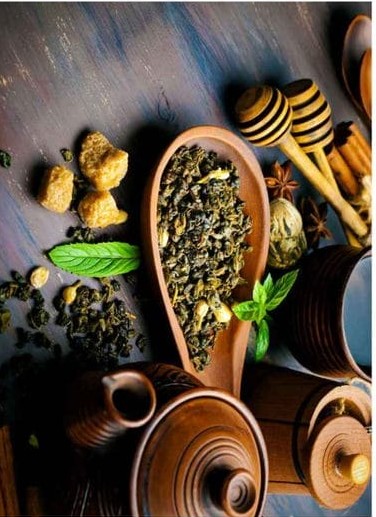 فرش آشپزخانه طرح ادویه 2