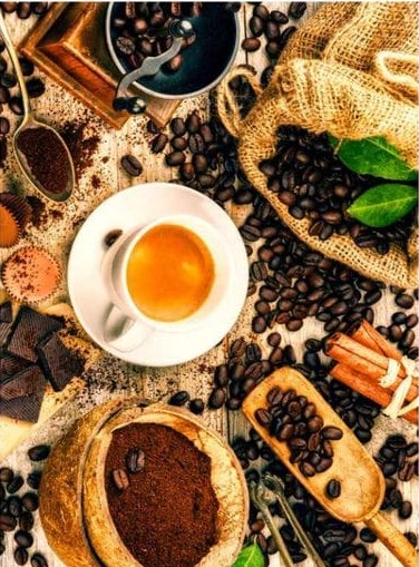 فرش آشپزخانه طرح نوشیدنی 1